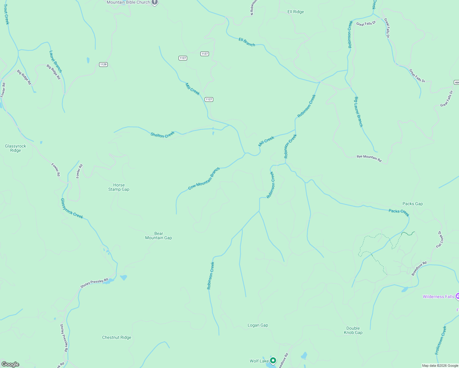 map of restaurants, bars, coffee shops, grocery stores, and more near 1289 Roaming Road in Glenville