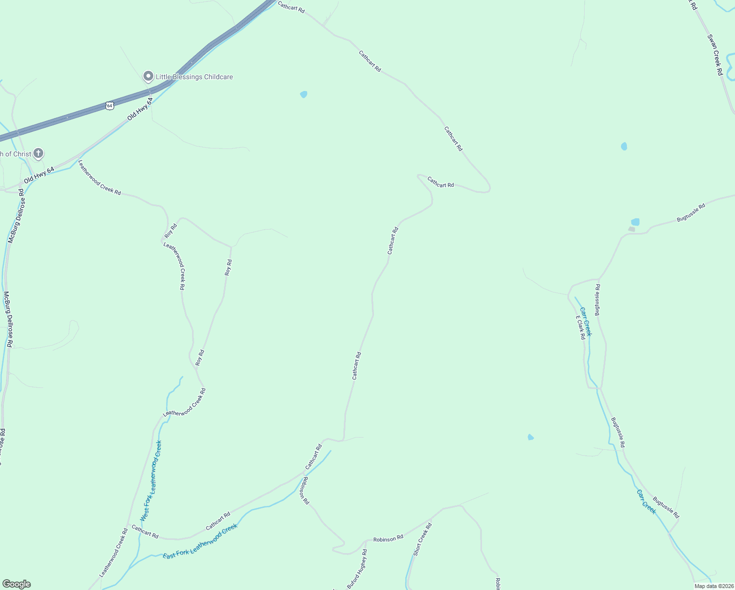 map of restaurants, bars, coffee shops, grocery stores, and more near 272-332 Cathcart Road in FRANKEWING