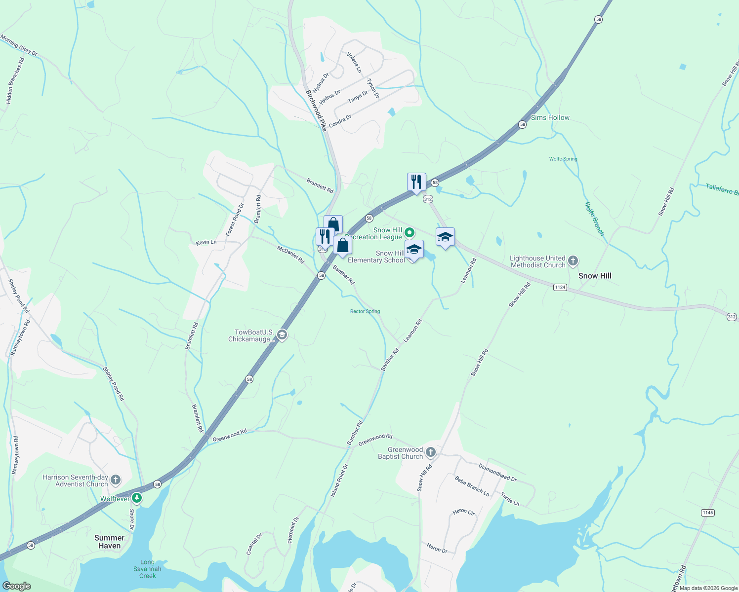 map of restaurants, bars, coffee shops, grocery stores, and more near 9003 Leamon Road in Harrison