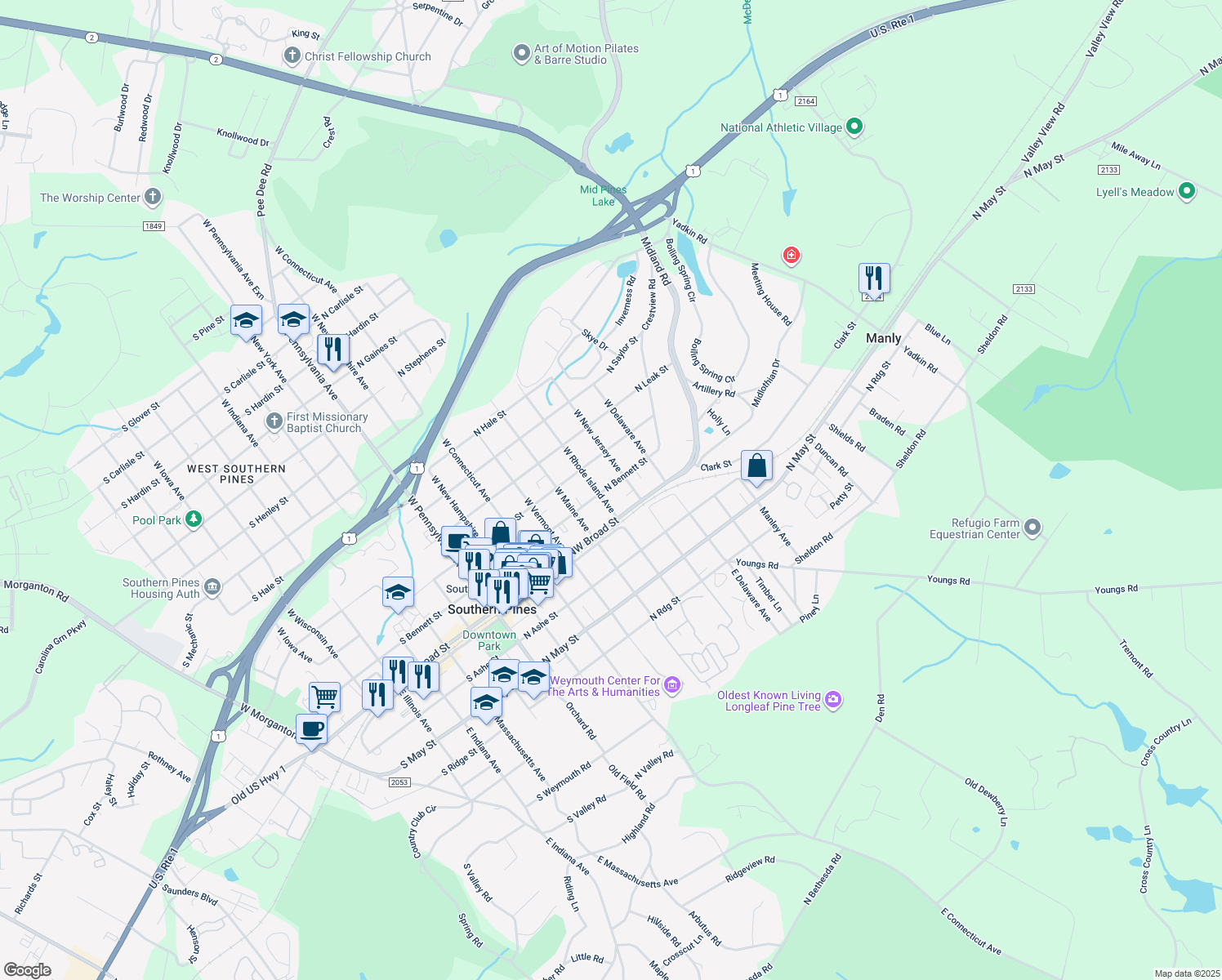 635-north-bennett-street-southern-pines-nc-walk-score