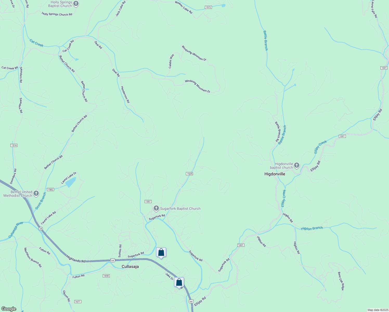 map of restaurants, bars, coffee shops, grocery stores, and more near Harvest Cove Road in Franklin