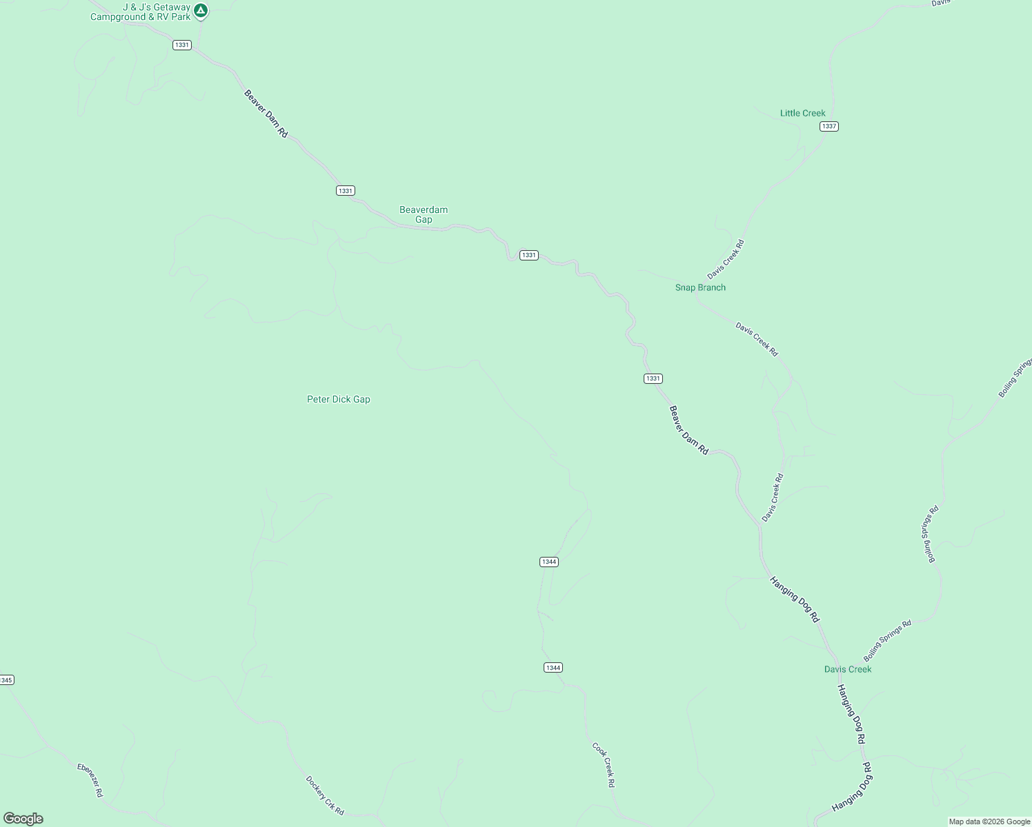 map of restaurants, bars, coffee shops, grocery stores, and more near State Road 1344 in Murphy