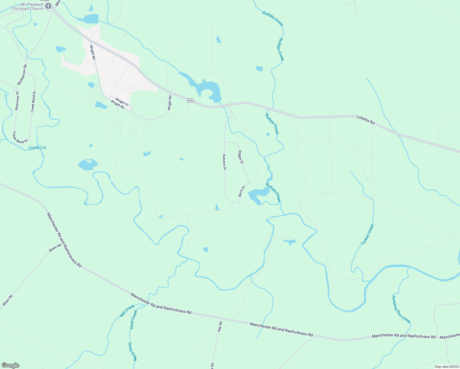 map of restaurants, bars, coffee shops, grocery stores, and more near 157 Autumn Dr in Vass