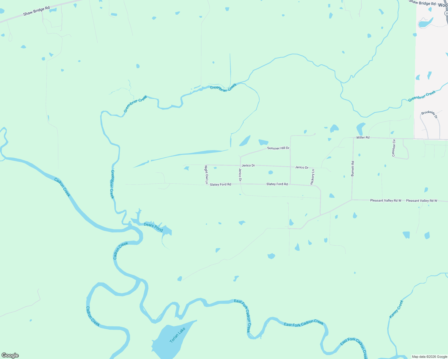 map of restaurants, bars, coffee shops, grocery stores, and more near 133 Slatey Ford Road in Greenbrier