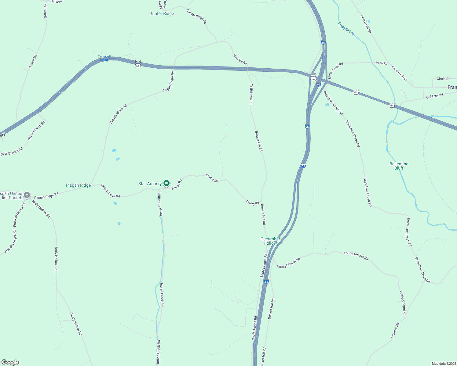 map of restaurants, bars, coffee shops, grocery stores, and more near in Frankewing