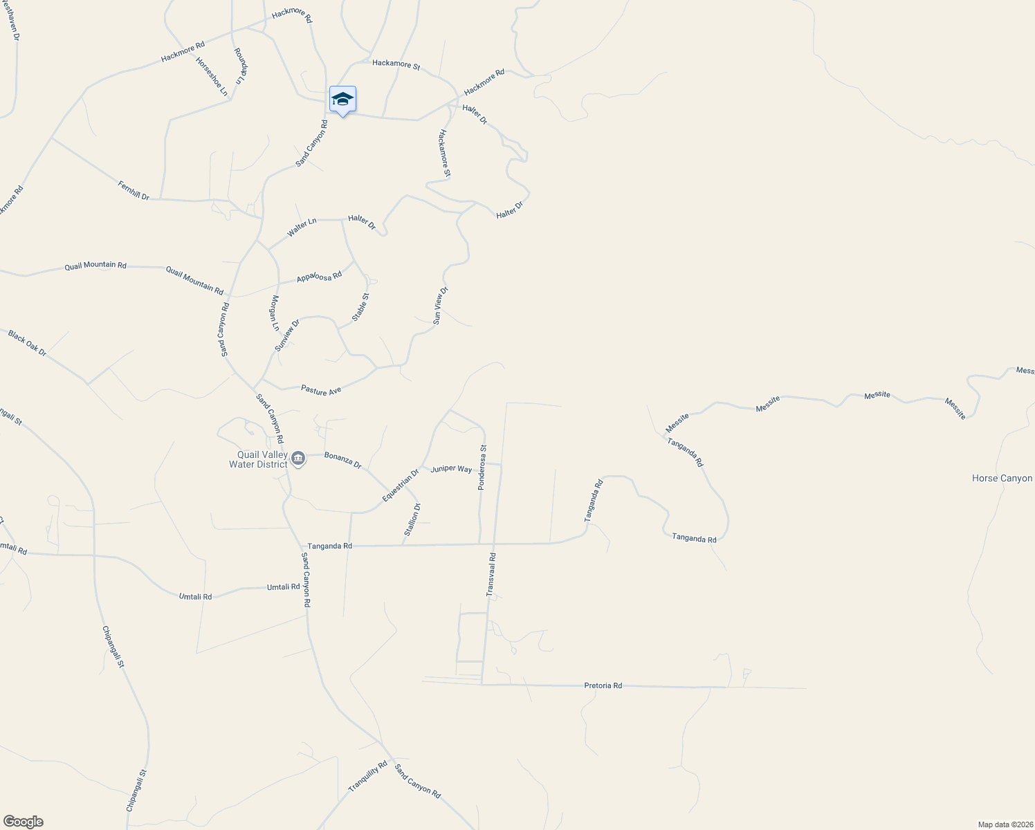map of restaurants, bars, coffee shops, grocery stores, and more near 24900 Ponderosa Street in Tehachapi