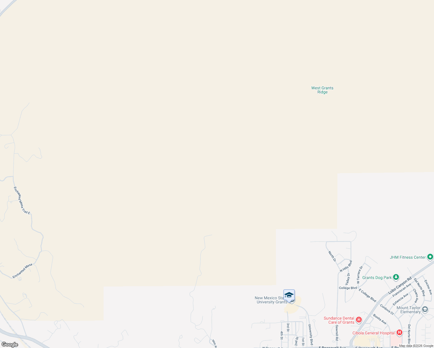 map of restaurants, bars, coffee shops, grocery stores, and more near in Grants