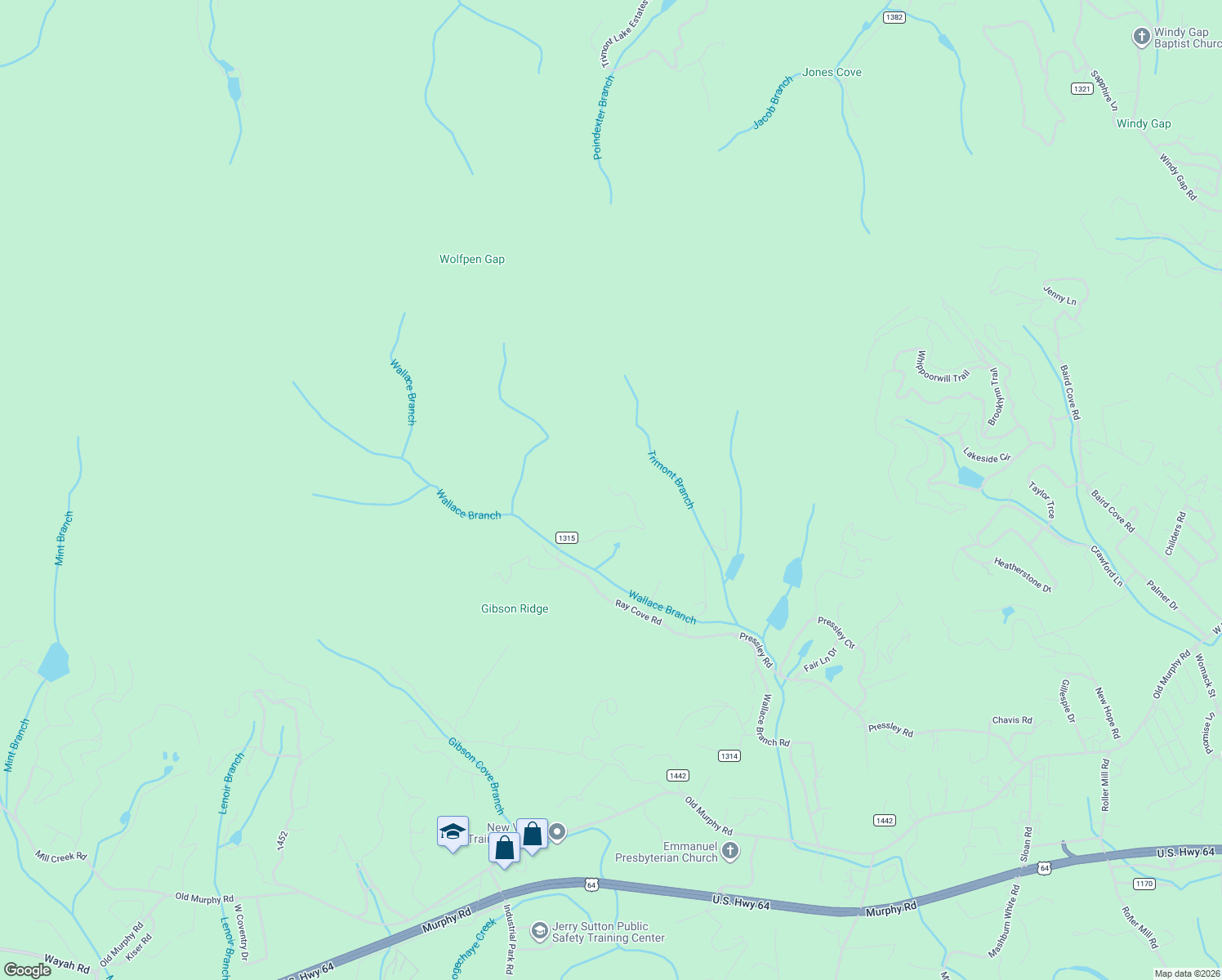 map of restaurants, bars, coffee shops, grocery stores, and more near 257 Cricket Lane in Franklin