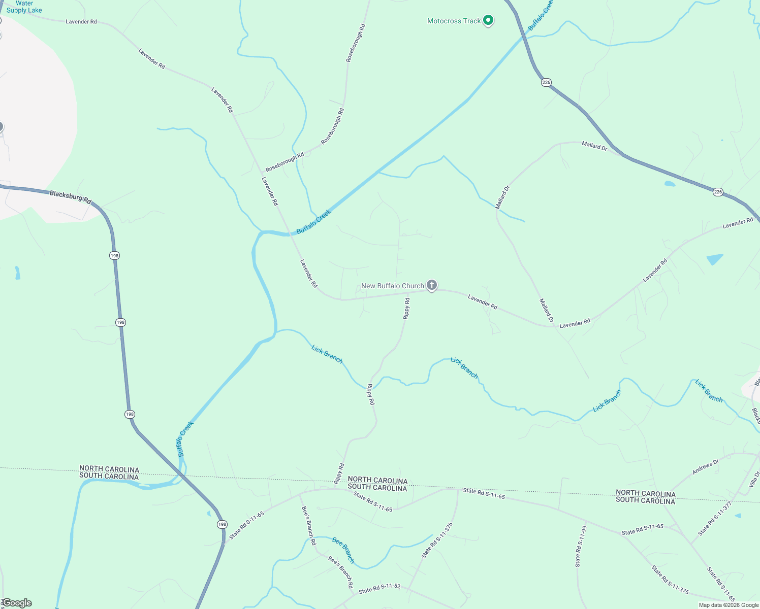 map of restaurants, bars, coffee shops, grocery stores, and more near 964 Lavender Road in Grover