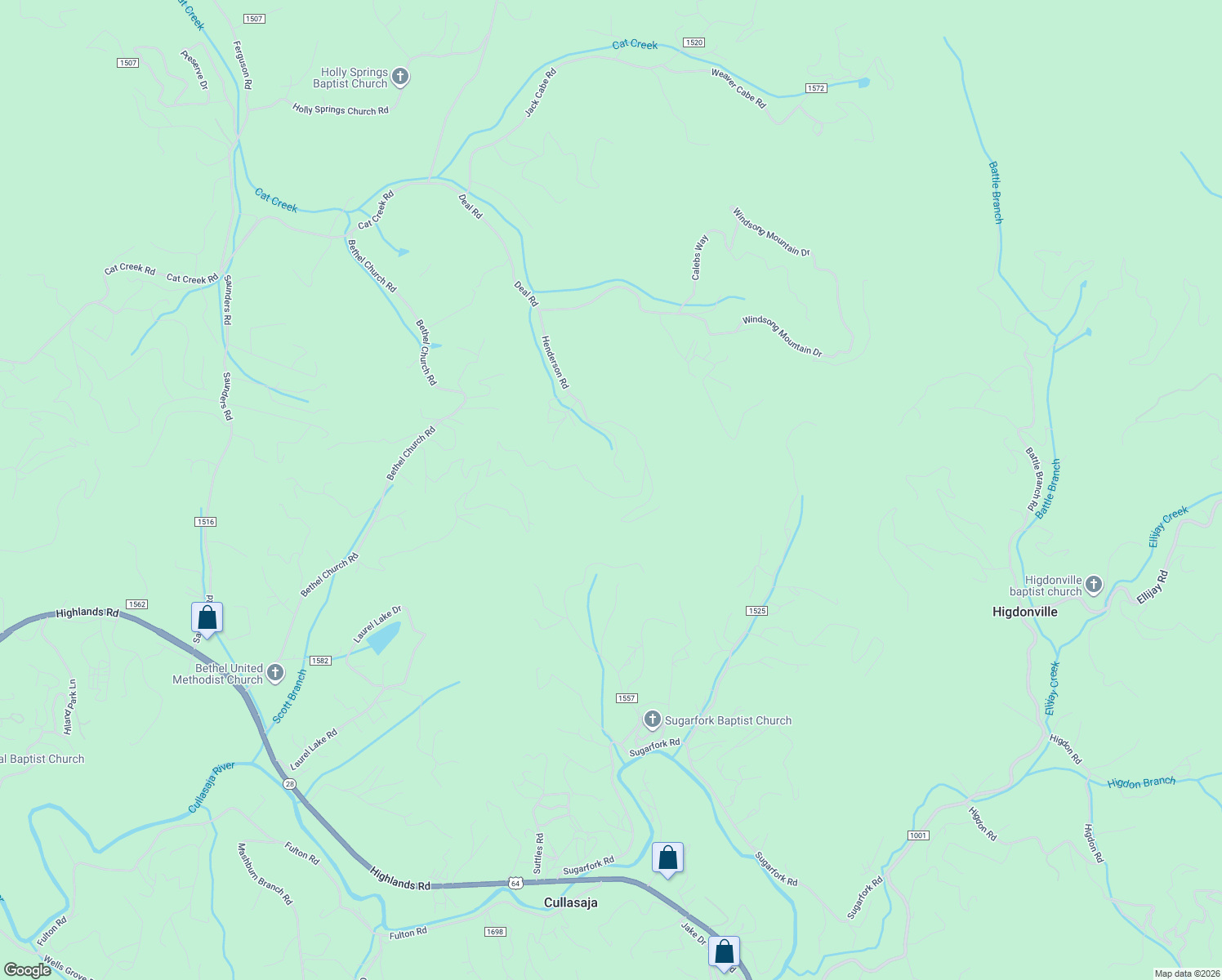 map of restaurants, bars, coffee shops, grocery stores, and more near 207 Wald Haus Way in Franklin