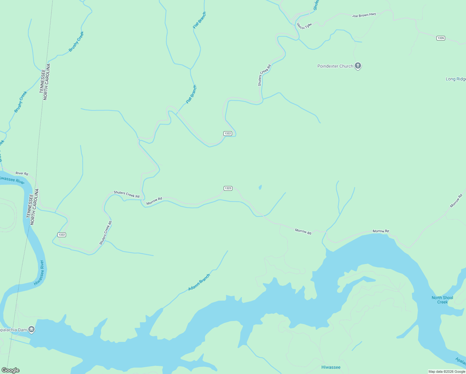 map of restaurants, bars, coffee shops, grocery stores, and more near 3207 Morrow Road in Murphy