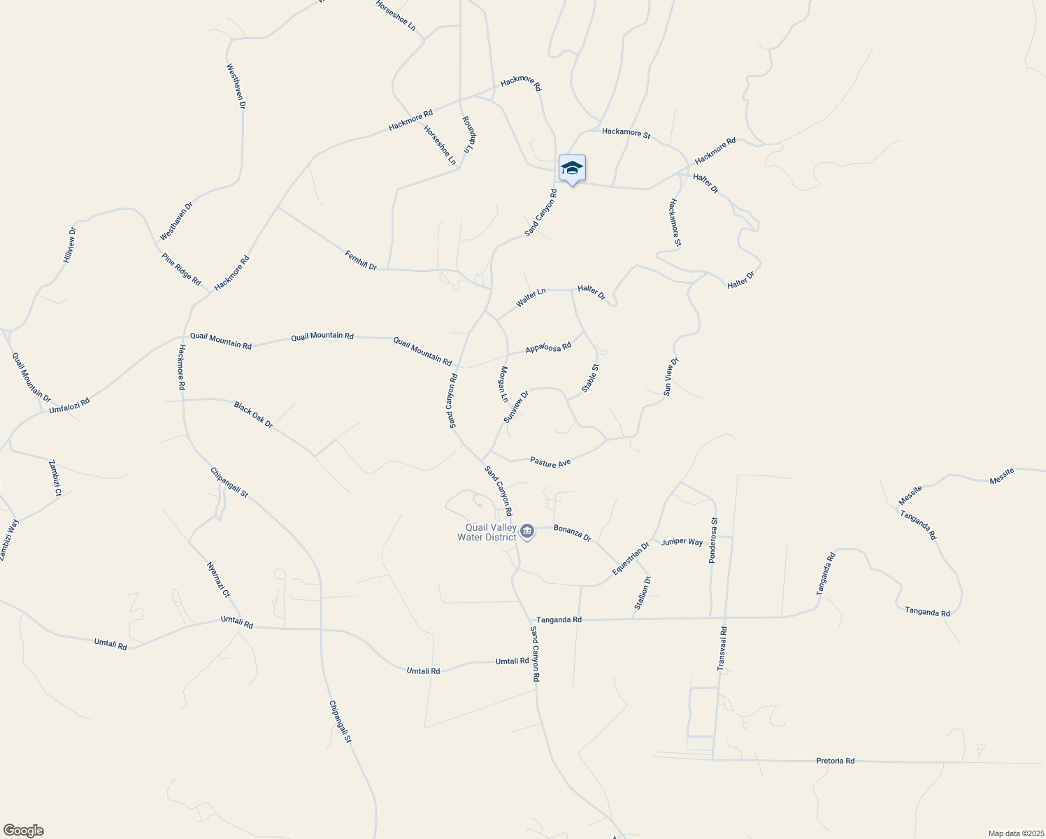 map of restaurants, bars, coffee shops, grocery stores, and more near 25008 Sunview Drive in Tehachapi