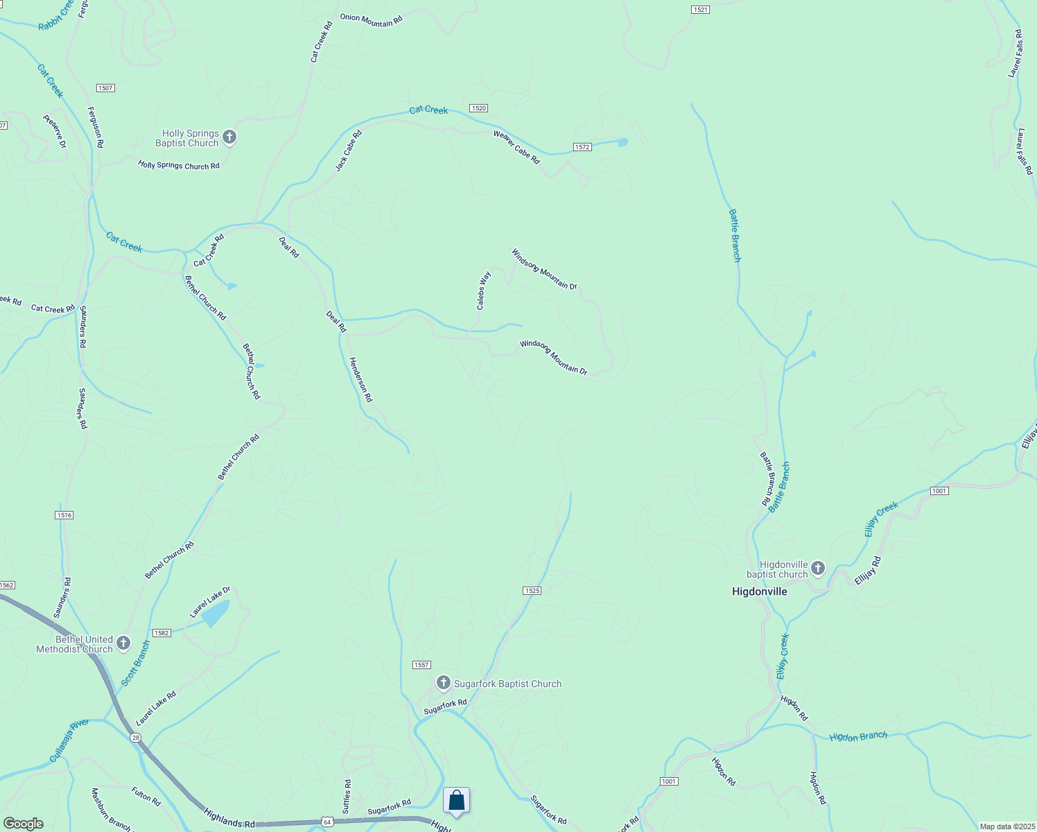 map of restaurants, bars, coffee shops, grocery stores, and more near 510 Antler Ridge Lane in Franklin