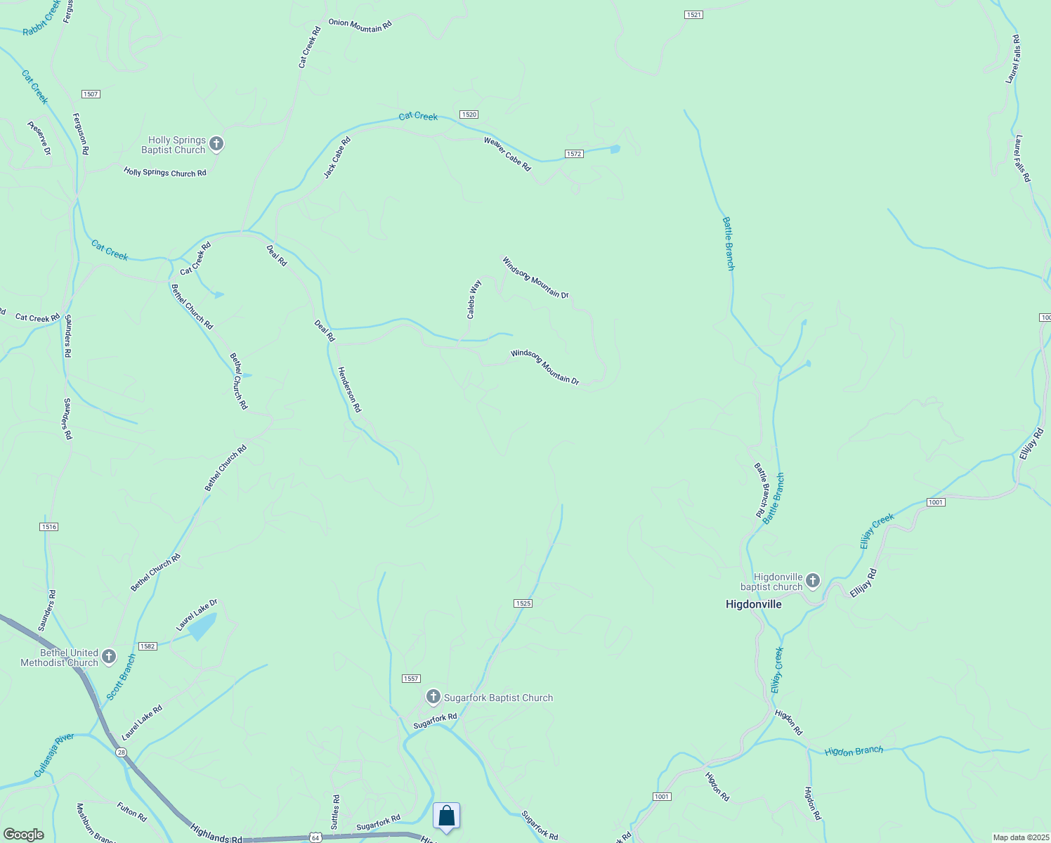 map of restaurants, bars, coffee shops, grocery stores, and more near 510 Antler Ridge Lane in Franklin