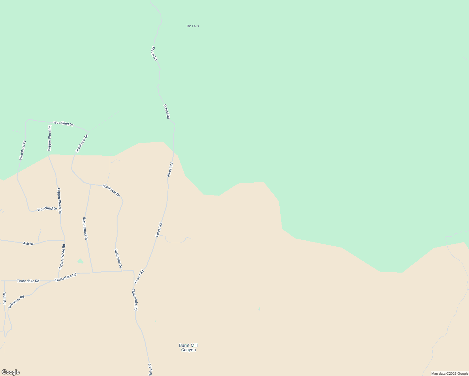 map of restaurants, bars, coffee shops, grocery stores, and more near Forest Road in Ramah