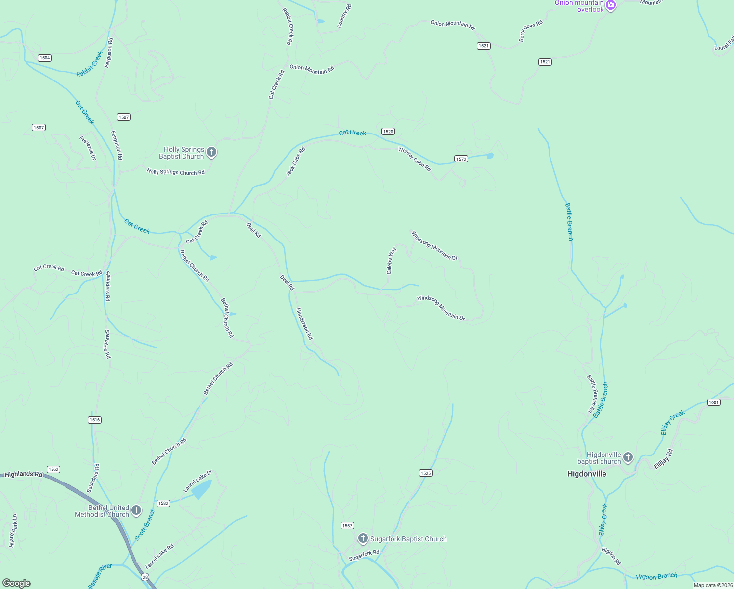 map of restaurants, bars, coffee shops, grocery stores, and more near 201 John B Deal Road in Franklin