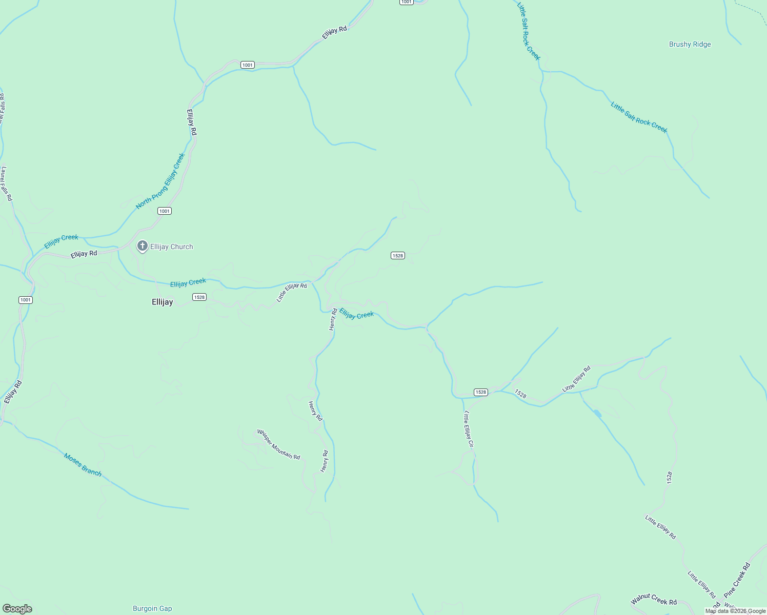 map of restaurants, bars, coffee shops, grocery stores, and more near 3496-3750 State Road 1528 in Franklin