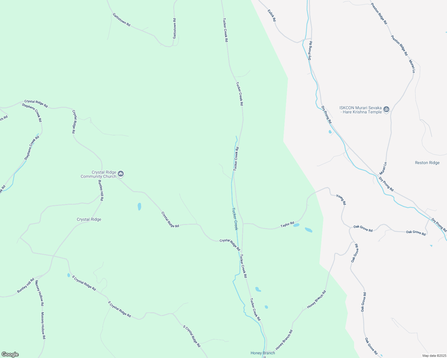 map of restaurants, bars, coffee shops, grocery stores, and more near 362 Tucker Creek Road in Mulberry