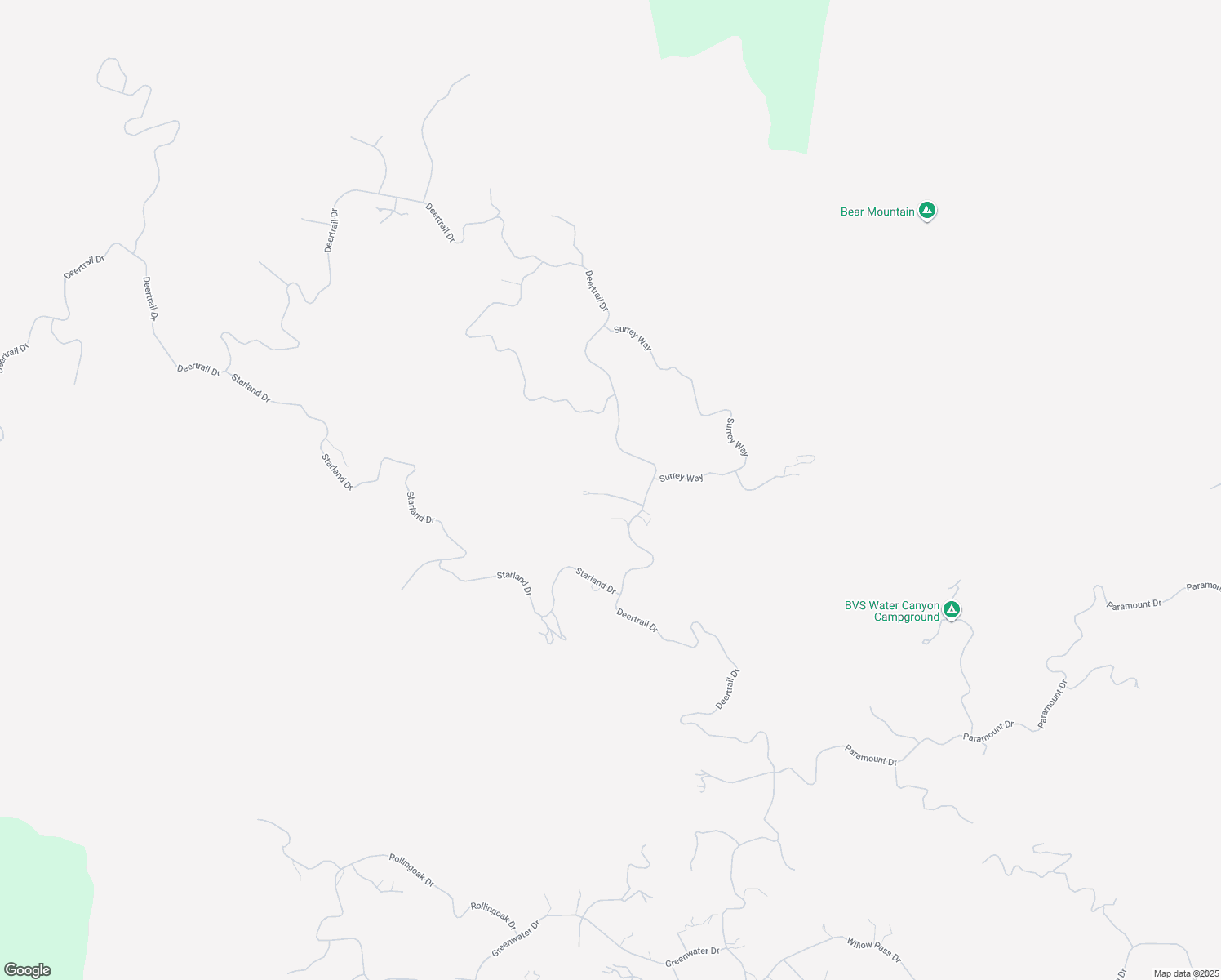 map of restaurants, bars, coffee shops, grocery stores, and more near 29551 Springwood Court in Tehachapi