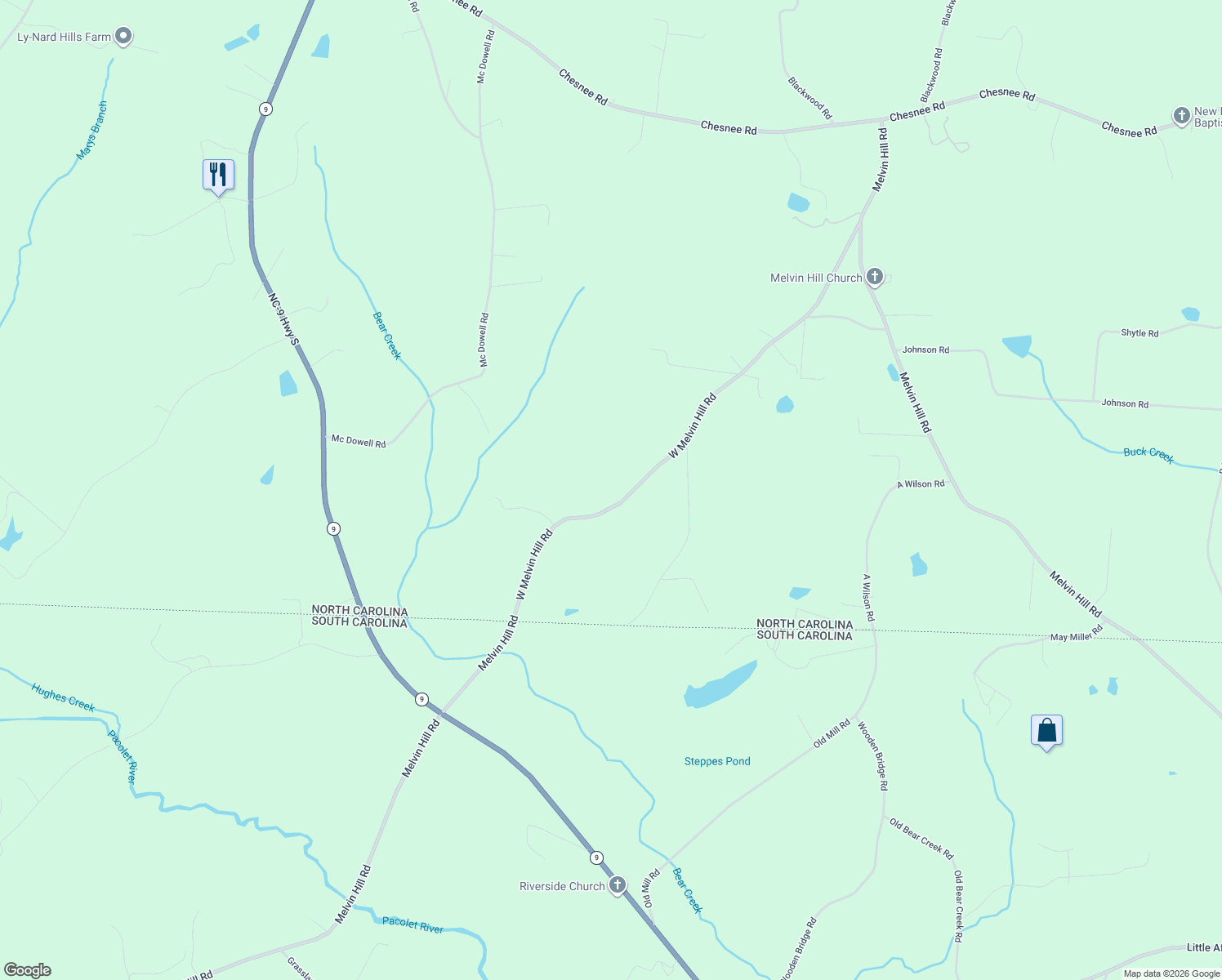 map of restaurants, bars, coffee shops, grocery stores, and more near 1134 West Melvin Hill Road in Columbus
