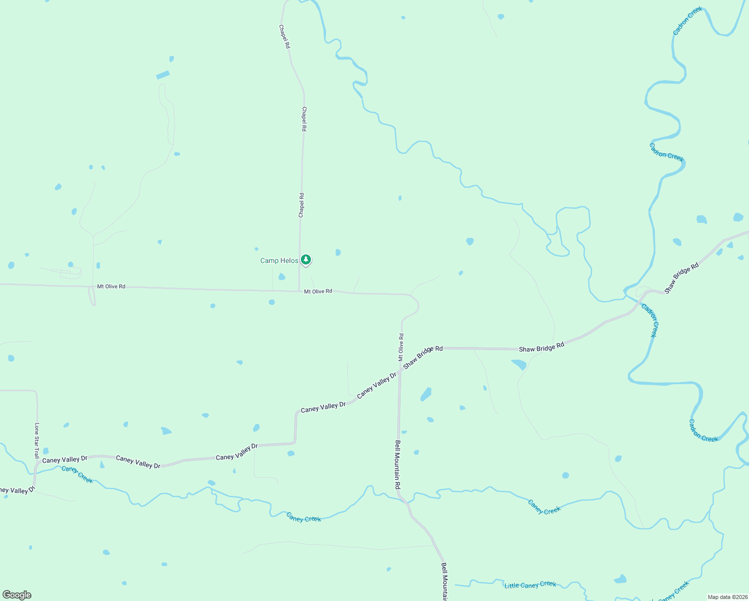 map of restaurants, bars, coffee shops, grocery stores, and more near 766 Mount Olive Road in Plumerville