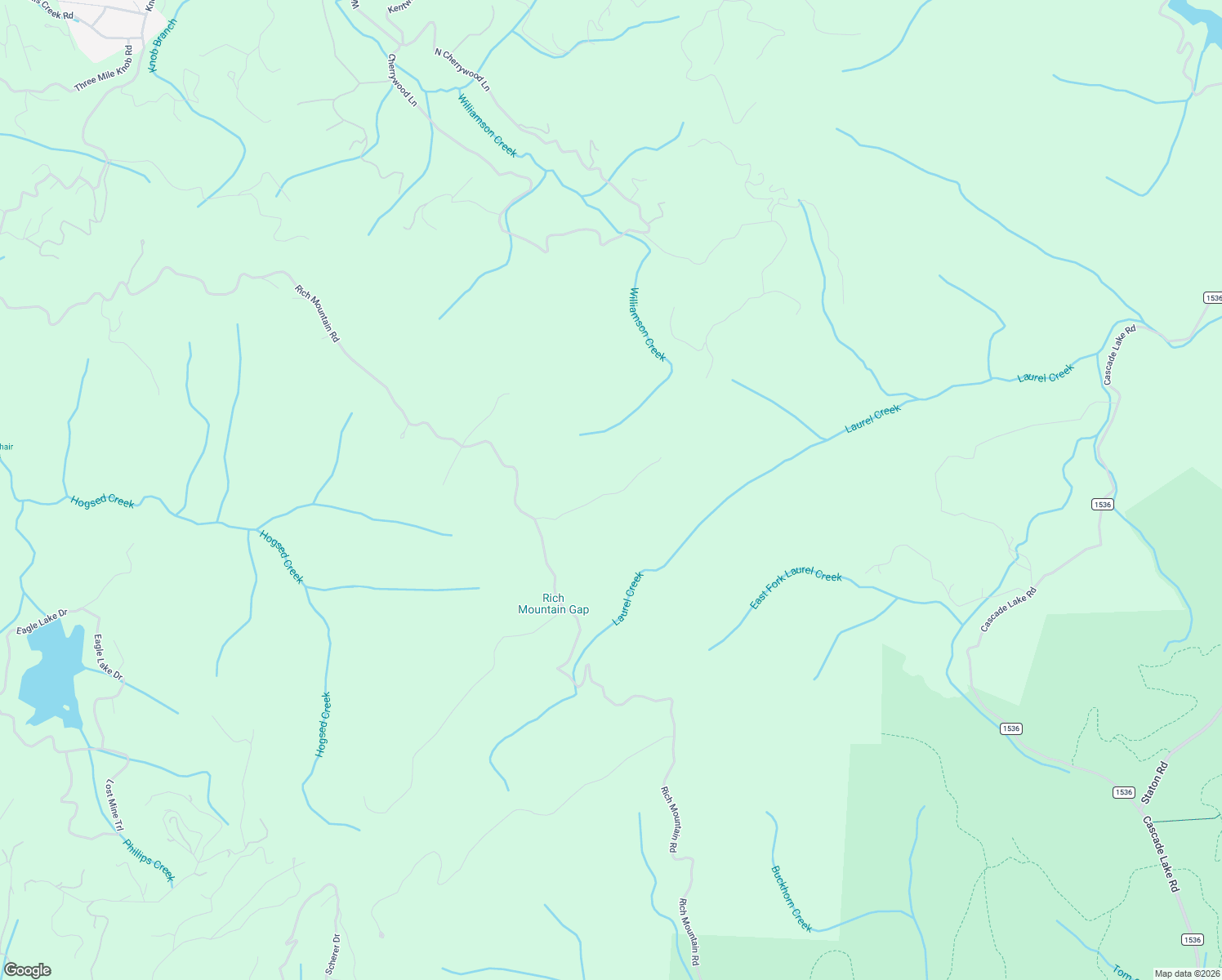 map of restaurants, bars, coffee shops, grocery stores, and more near 243 Hard Times Ridge in Brevard