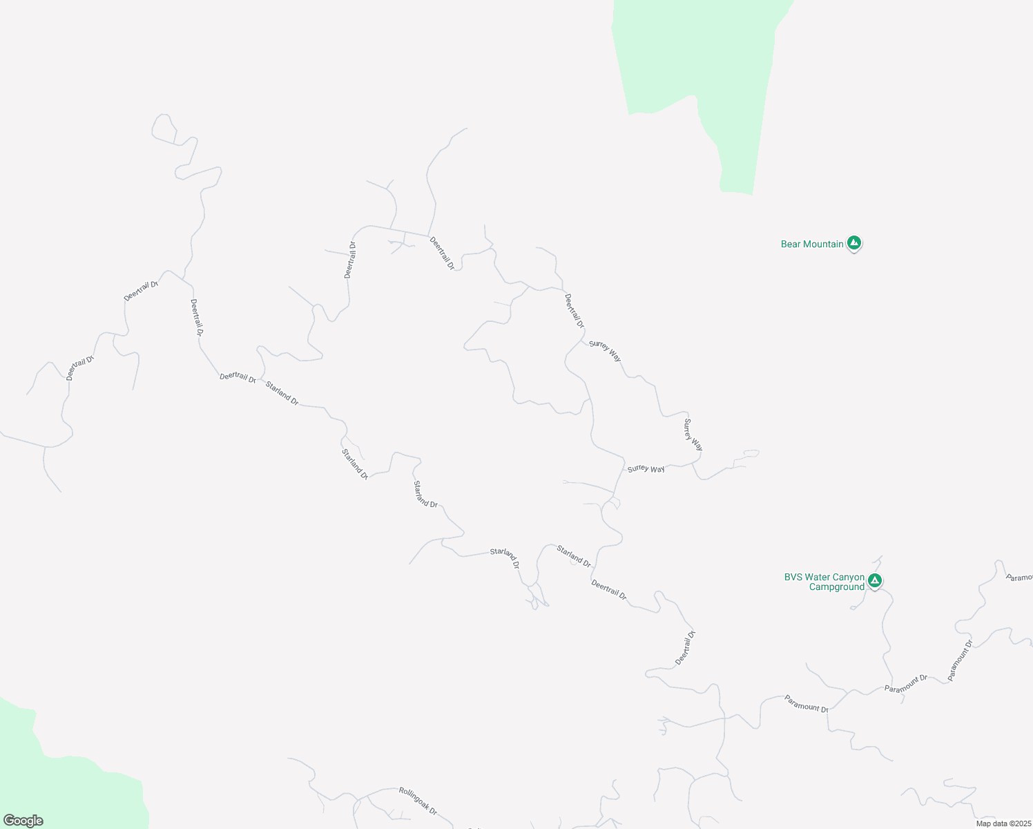 map of restaurants, bars, coffee shops, grocery stores, and more near 29600 Goldspike Road in Tehachapi