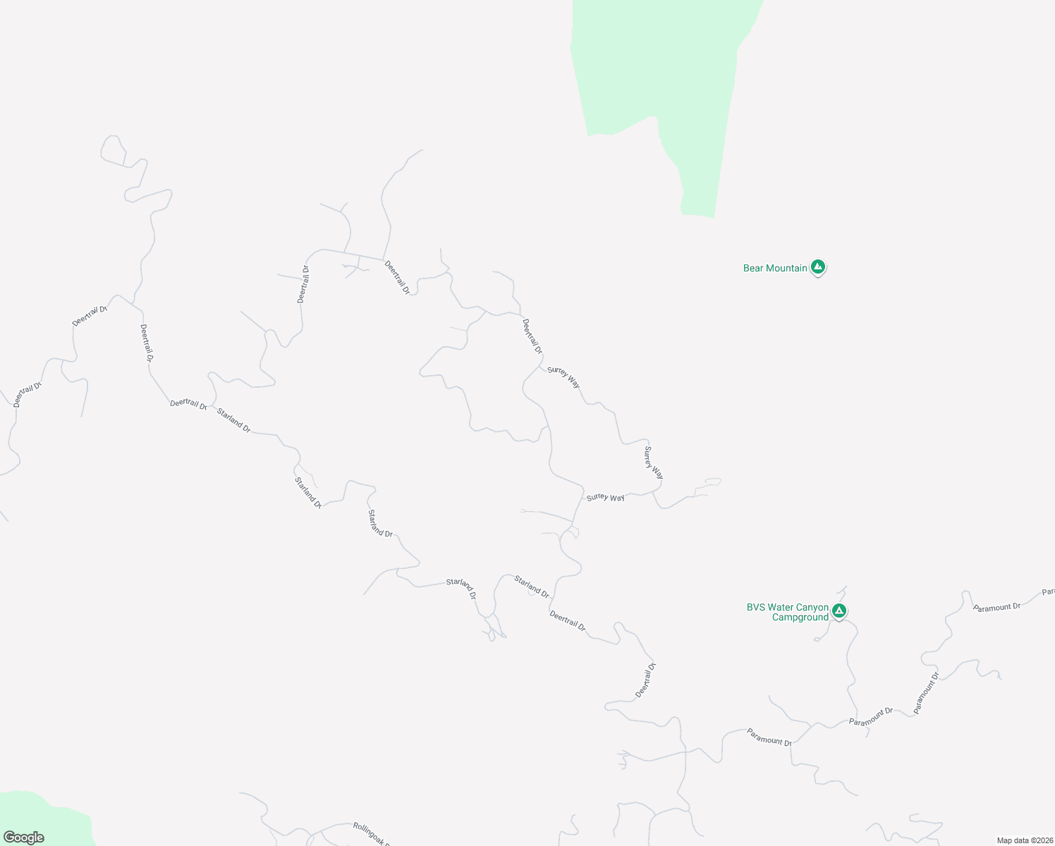 map of restaurants, bars, coffee shops, grocery stores, and more near 29511 Goldspike Road in Tehachapi