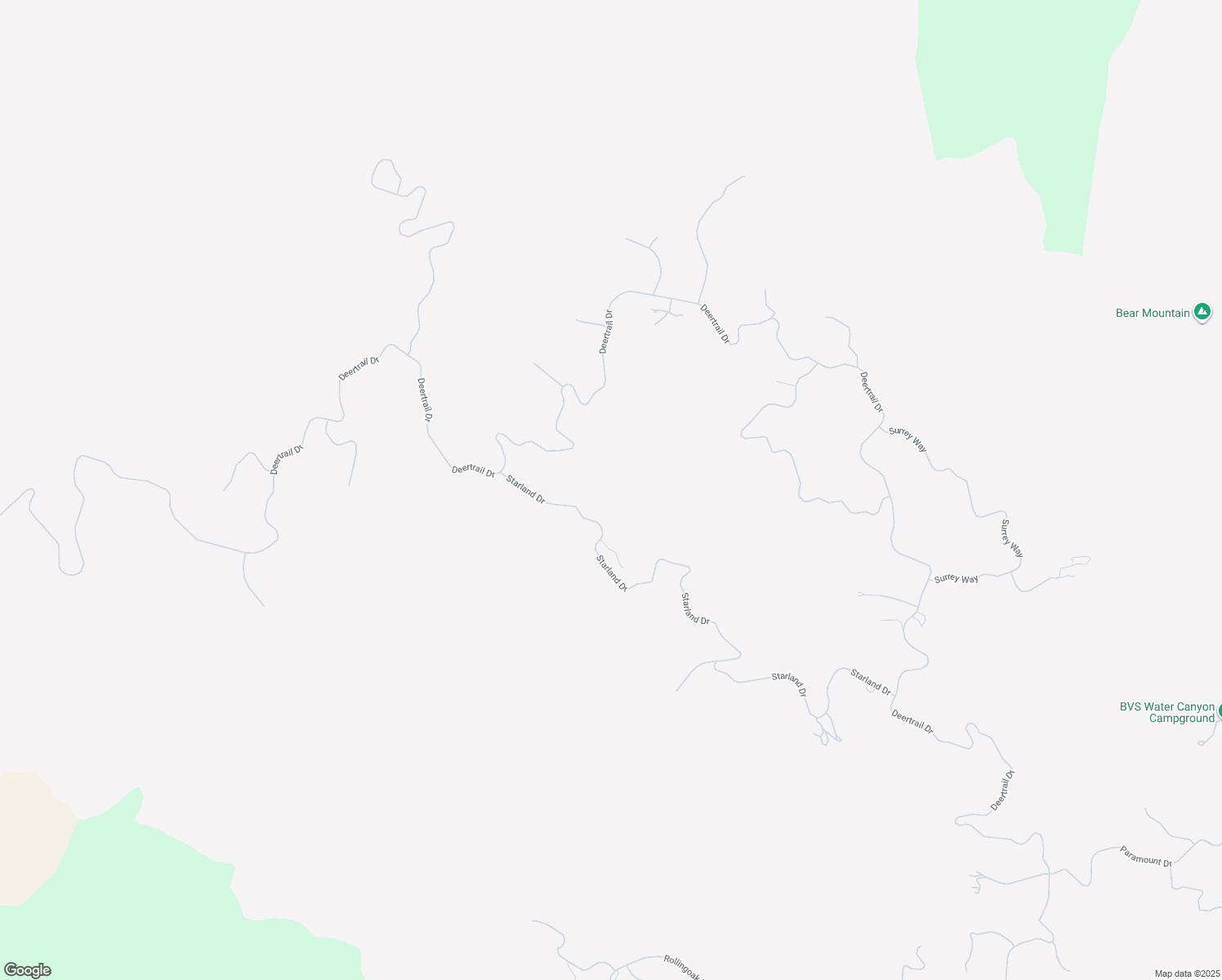 map of restaurants, bars, coffee shops, grocery stores, and more near 30281 Starland Drive in Tehachapi