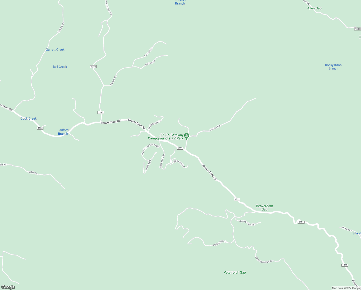 map of restaurants, bars, coffee shops, grocery stores, and more near 8340 Beaver Dam Road in Murphy