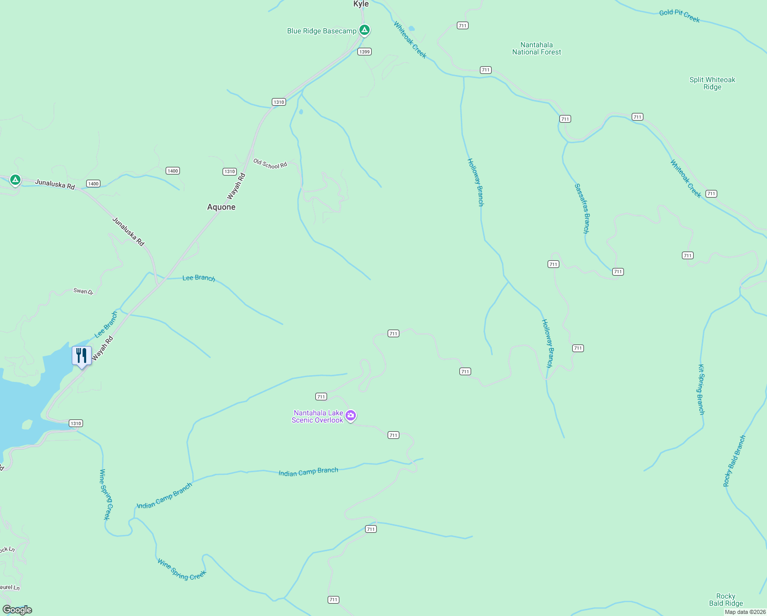 map of restaurants, bars, coffee shops, grocery stores, and more near in Topton