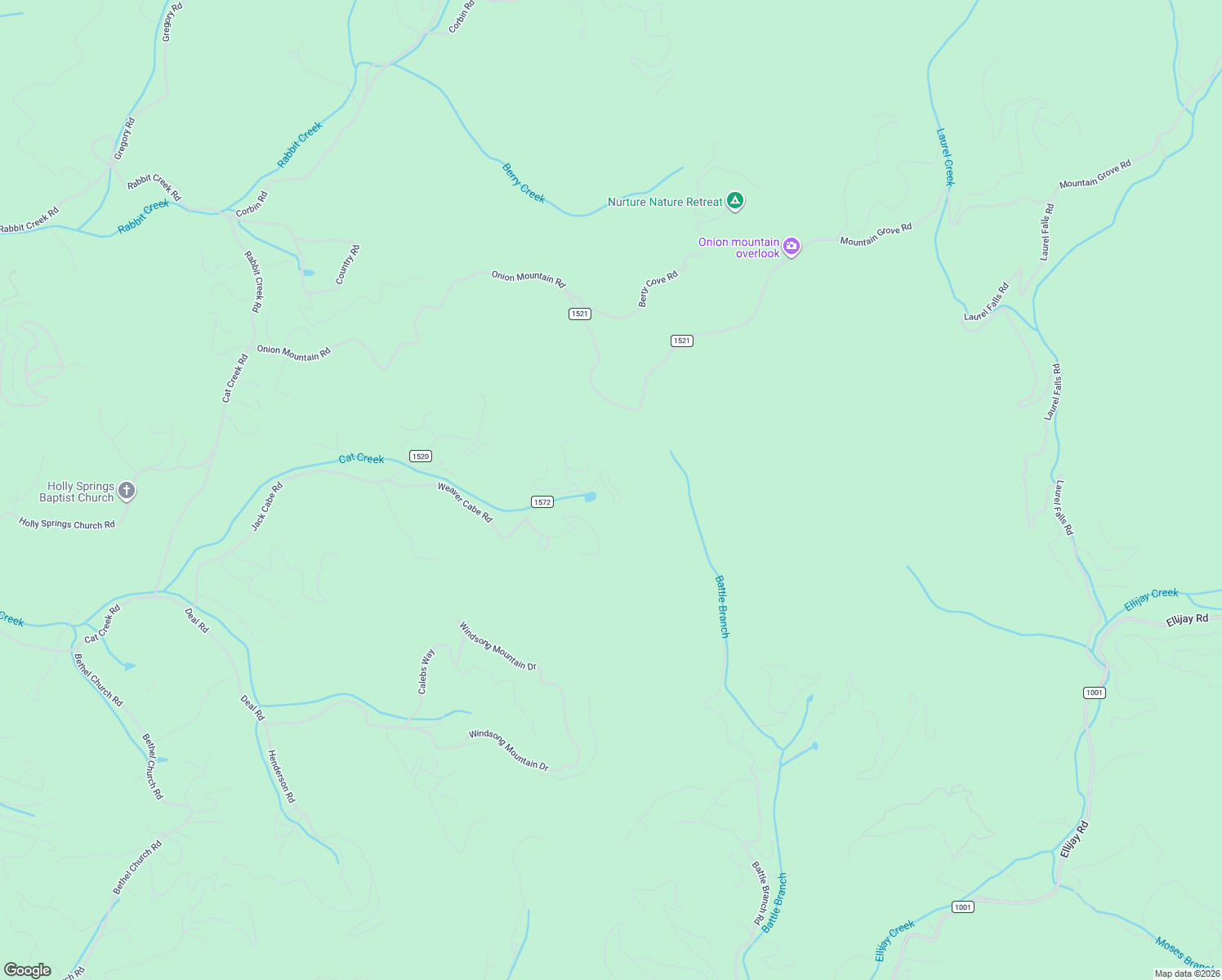 map of restaurants, bars, coffee shops, grocery stores, and more near 875 Weaver Cabe Road in Franklin