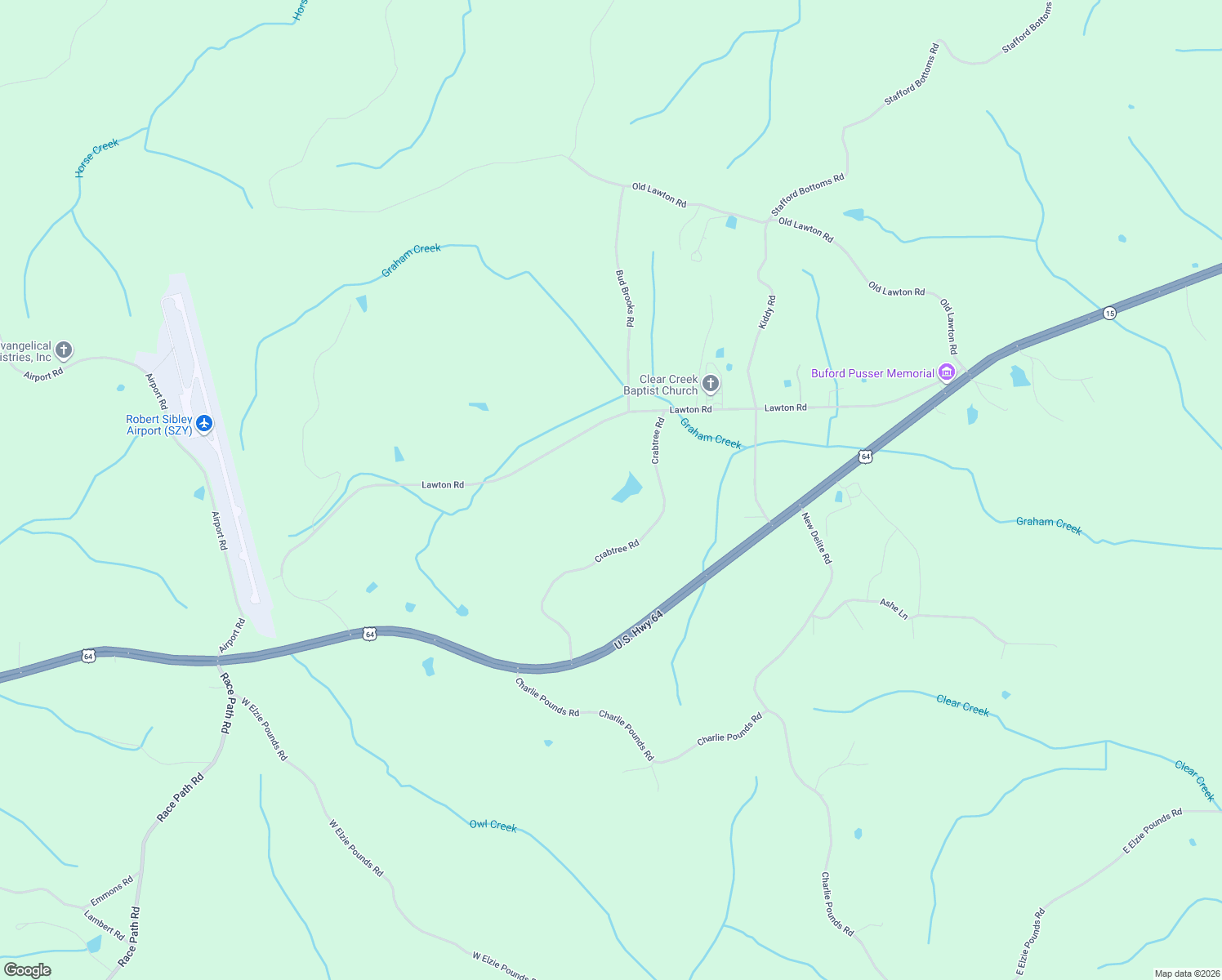 map of restaurants, bars, coffee shops, grocery stores, and more near 1153 Lawton Rd in Selmer