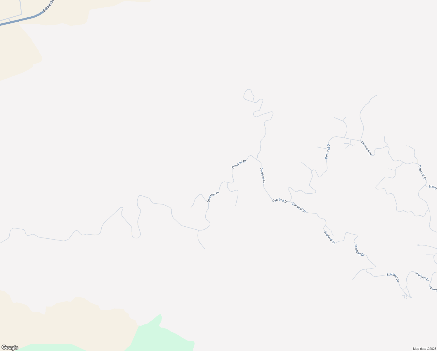 map of restaurants, bars, coffee shops, grocery stores, and more near 28200 Deertrail Drive in Tehachapi