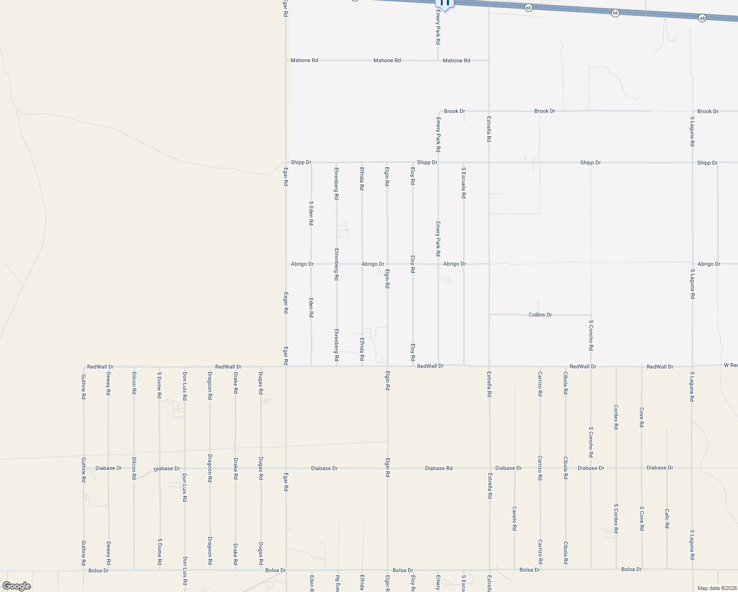 map of restaurants, bars, coffee shops, grocery stores, and more near 820 South Elfrida Road in Golden Valley