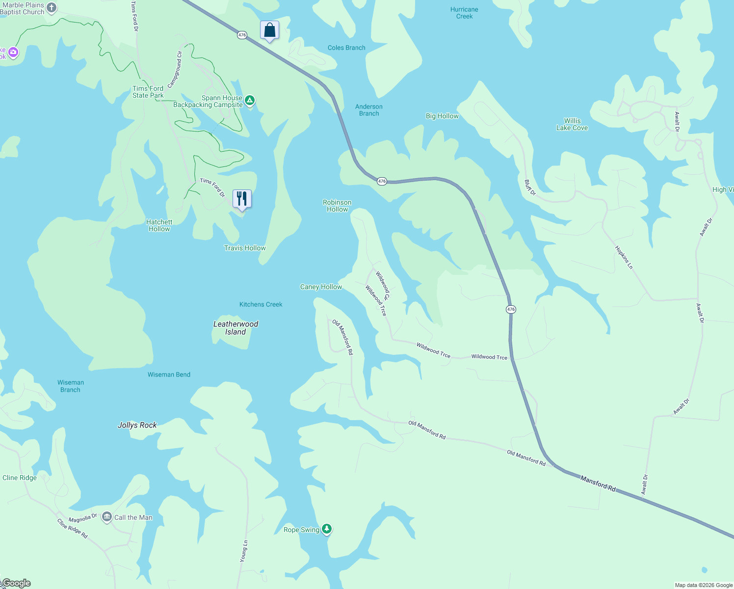 map of restaurants, bars, coffee shops, grocery stores, and more near 869 Wildwood Trace in Winchester