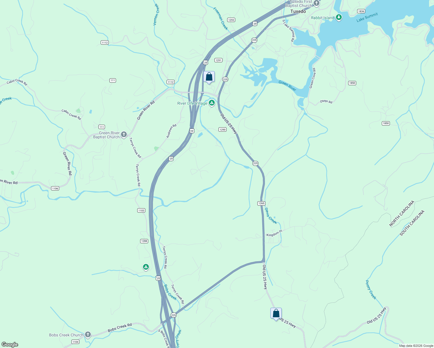 map of restaurants, bars, coffee shops, grocery stores, and more near in Tuxedo