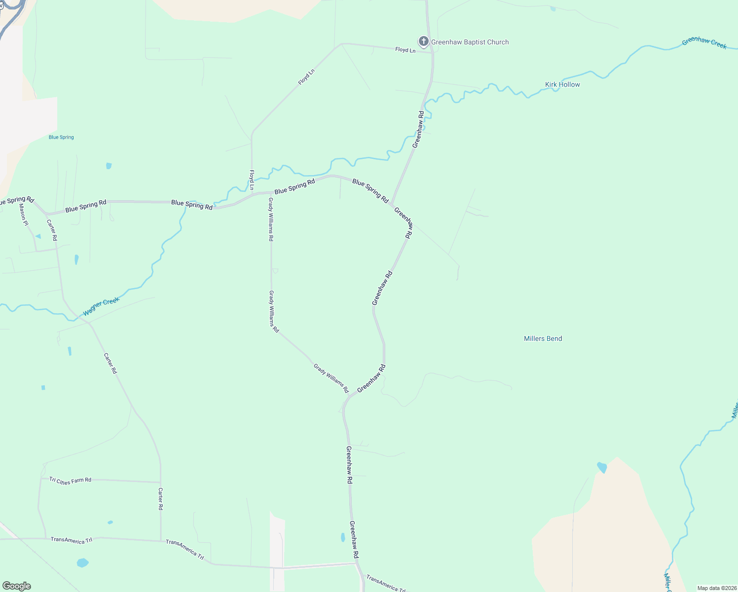 map of restaurants, bars, coffee shops, grocery stores, and more near 3137 Greenhaw Rd in Decherd