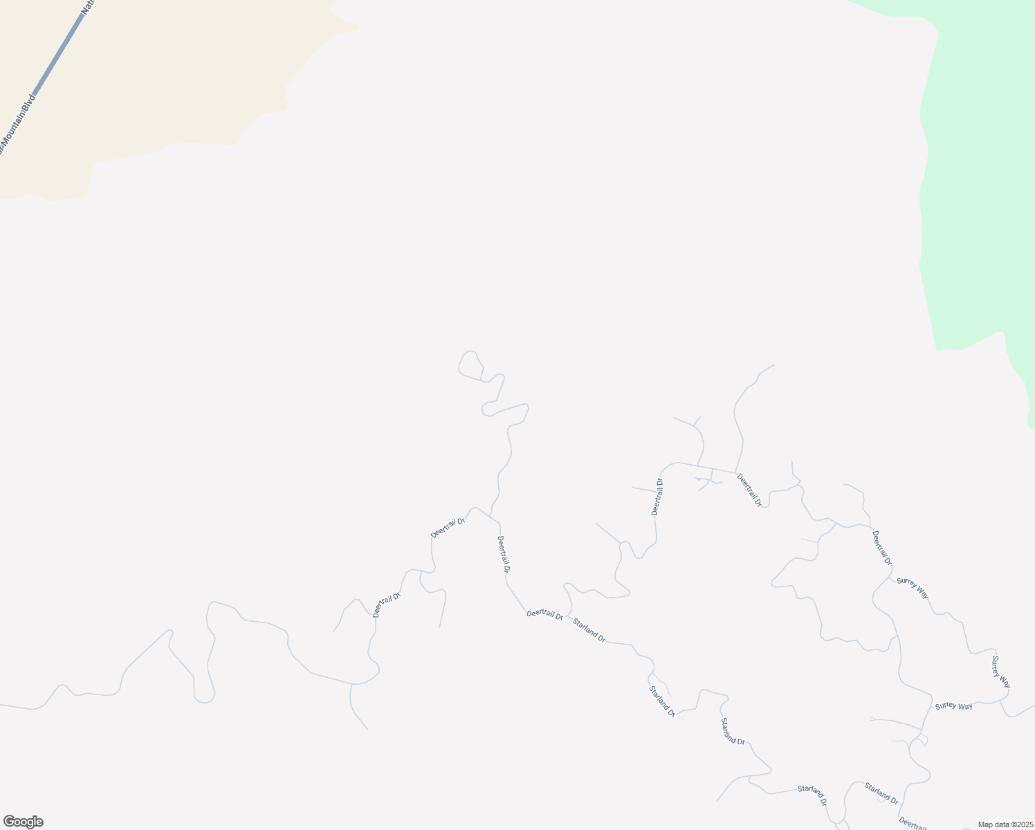 map of restaurants, bars, coffee shops, grocery stores, and more near El Camino Drive in Bear Valley Springs