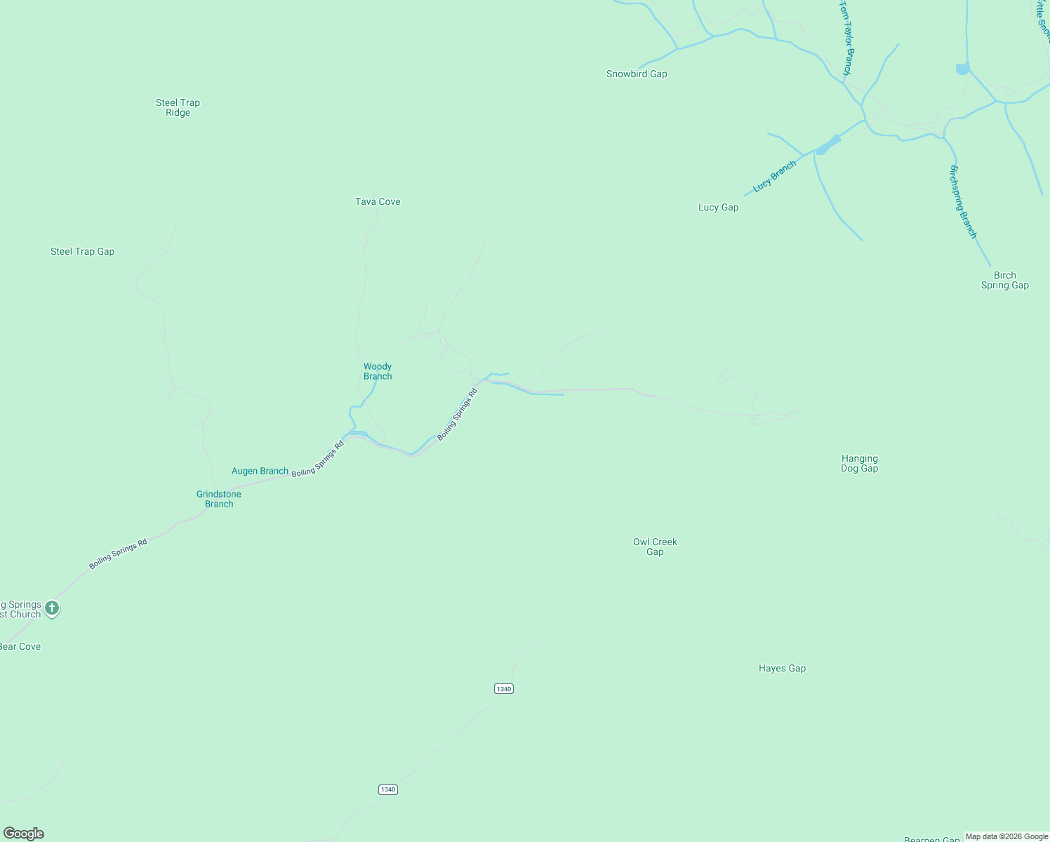 map of restaurants, bars, coffee shops, grocery stores, and more near 5334 Boiling Springs Road in Murphy