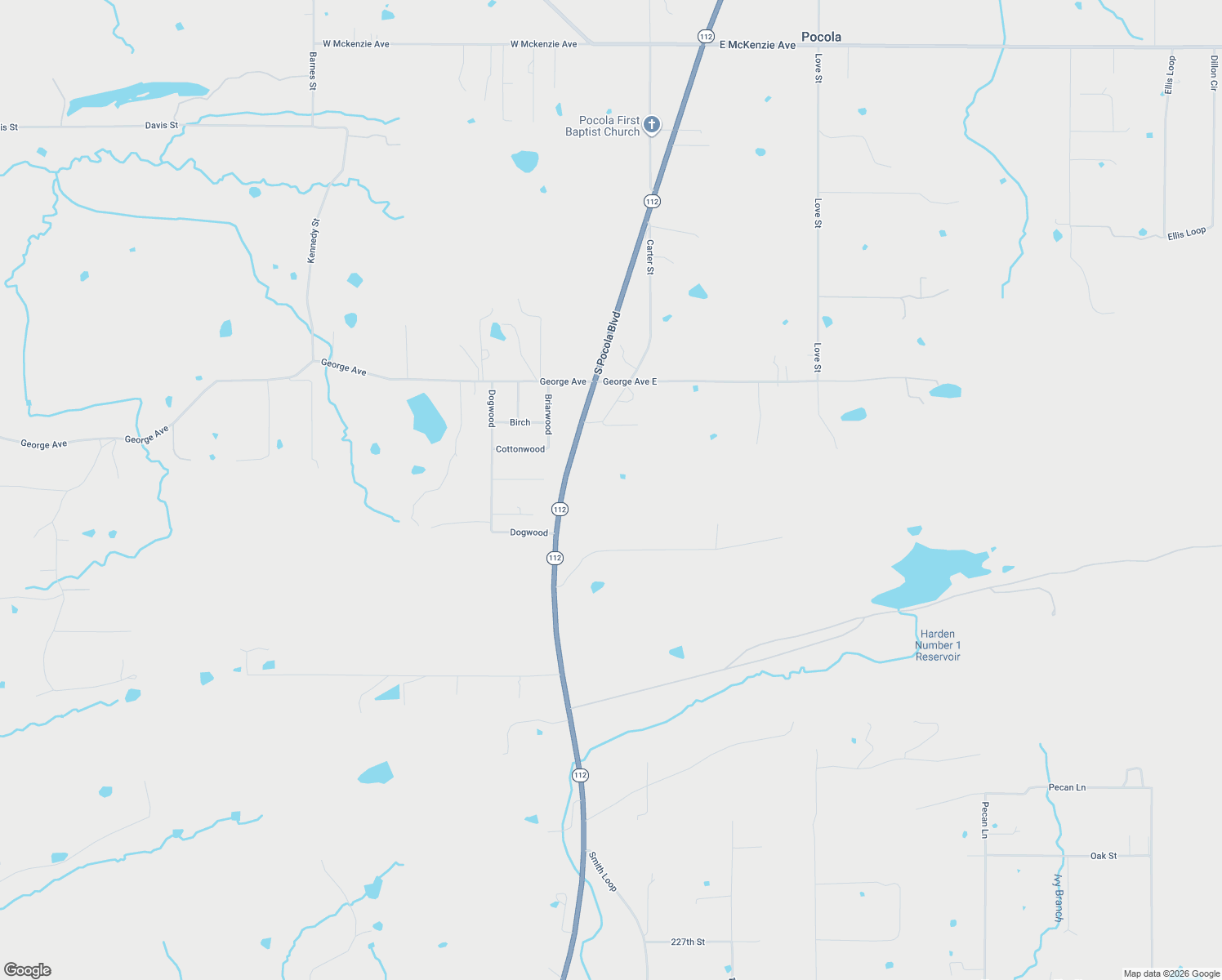 map of restaurants, bars, coffee shops, grocery stores, and more near 4505 South Pocola Boulevard in Pocola