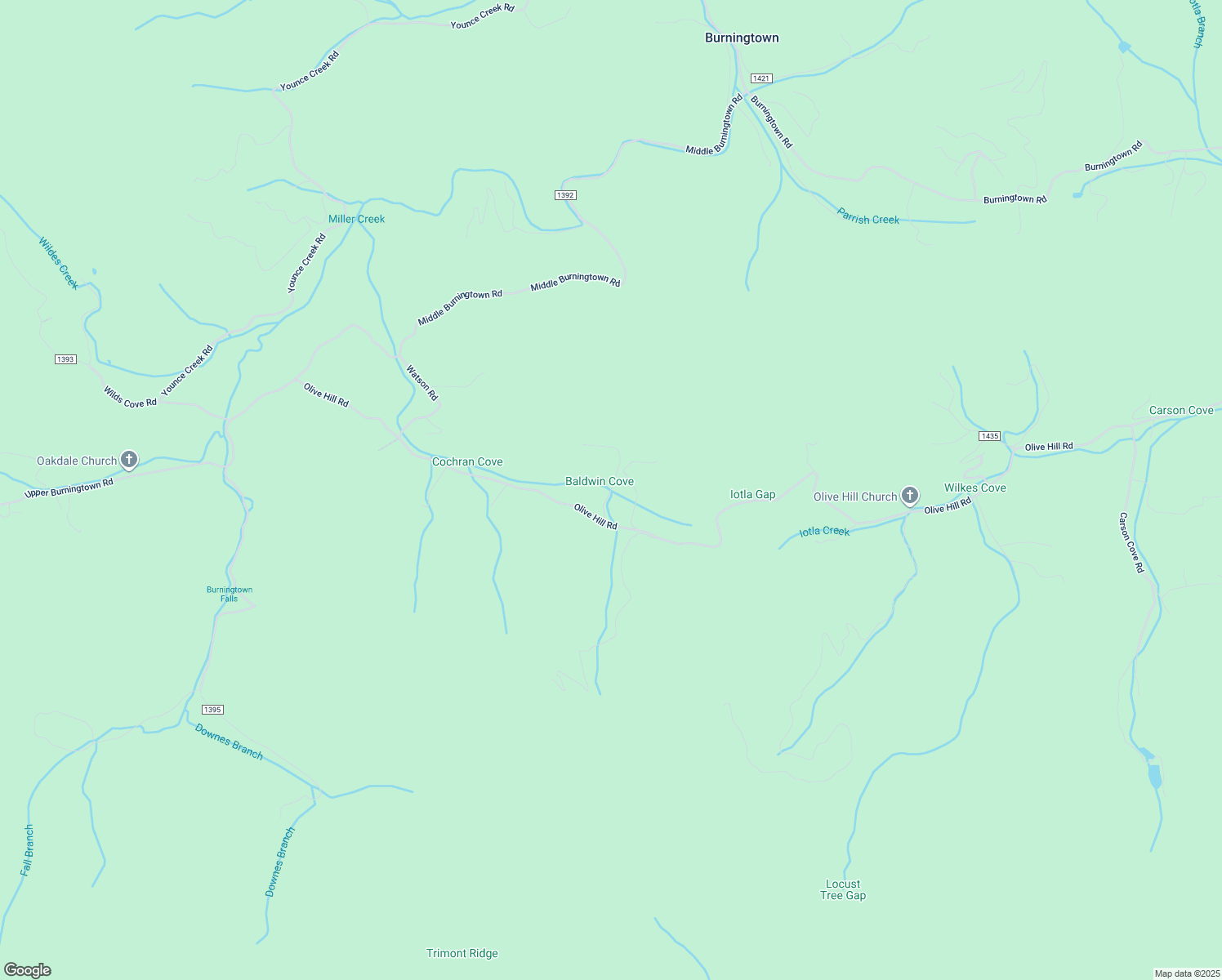map of restaurants, bars, coffee shops, grocery stores, and more near Shiloh Springs Rd in Macon County