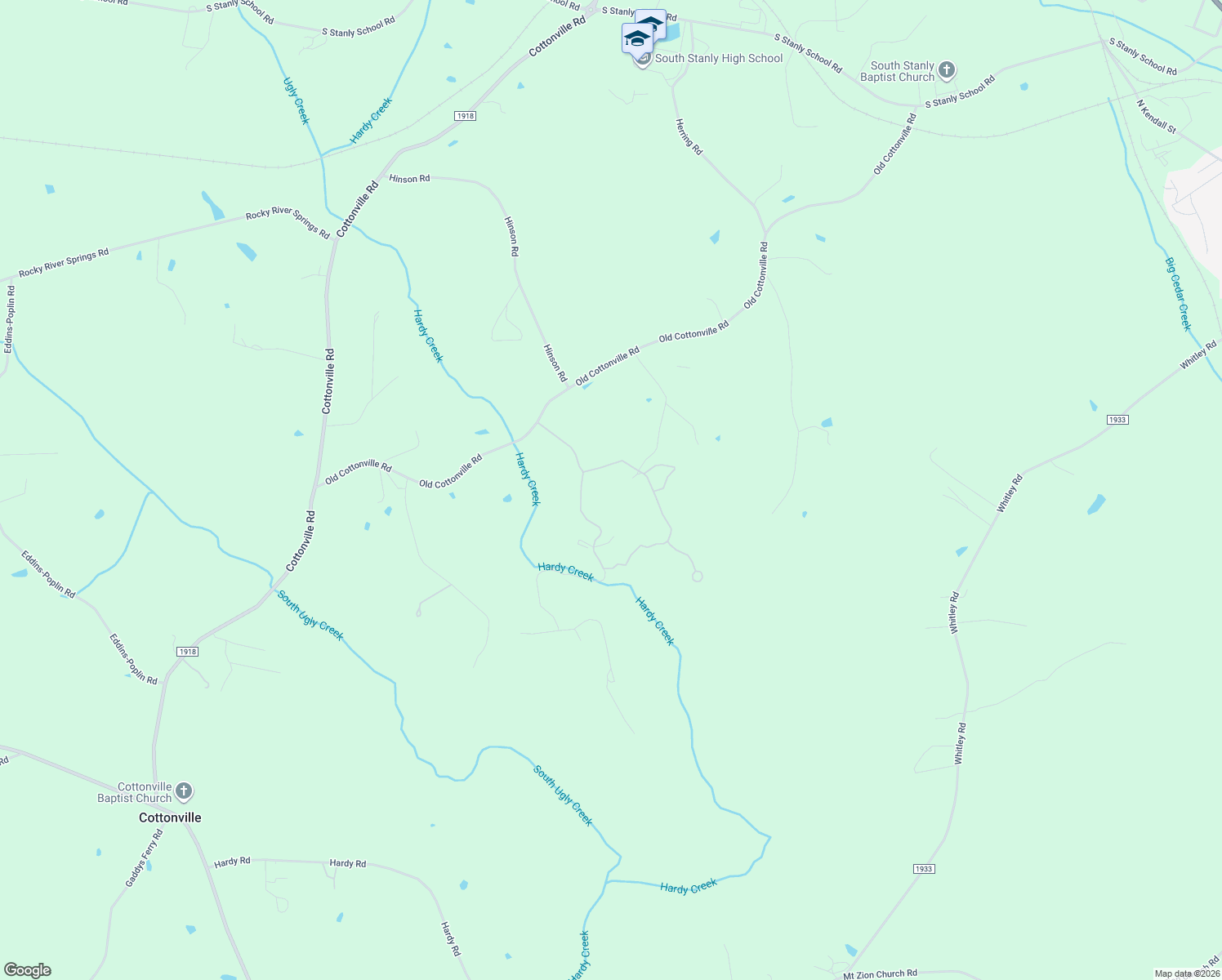 map of restaurants, bars, coffee shops, grocery stores, and more near 40120 Old Cottonville Road in Norwood