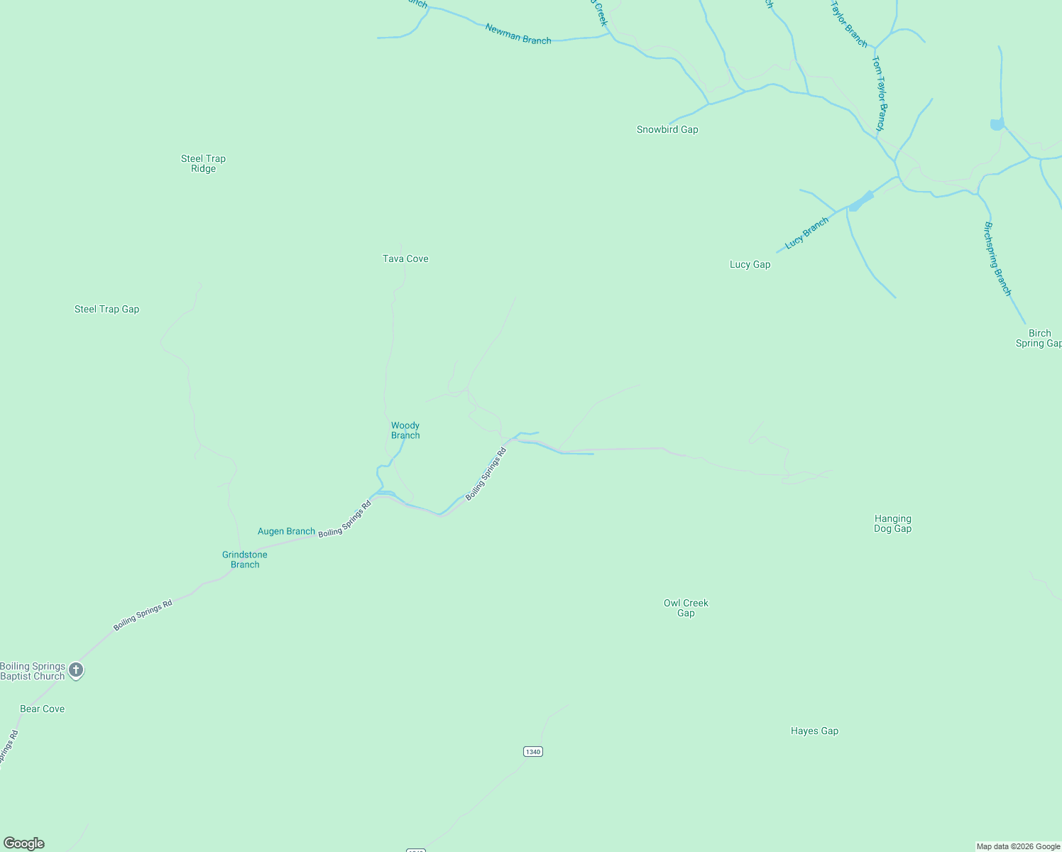 map of restaurants, bars, coffee shops, grocery stores, and more near 5125 Boiling Springs Road in Murphy