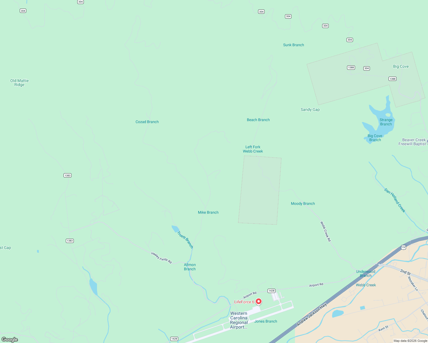 map of restaurants, bars, coffee shops, grocery stores, and more near 99 Springwood Lane in Andrews