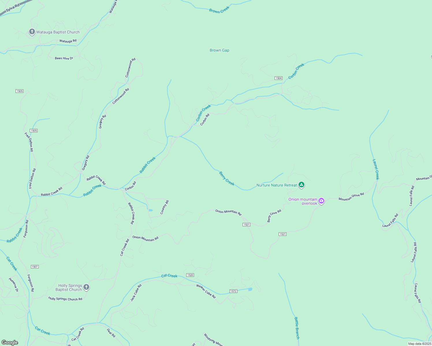 map of restaurants, bars, coffee shops, grocery stores, and more near 717 Corbin Road in Franklin