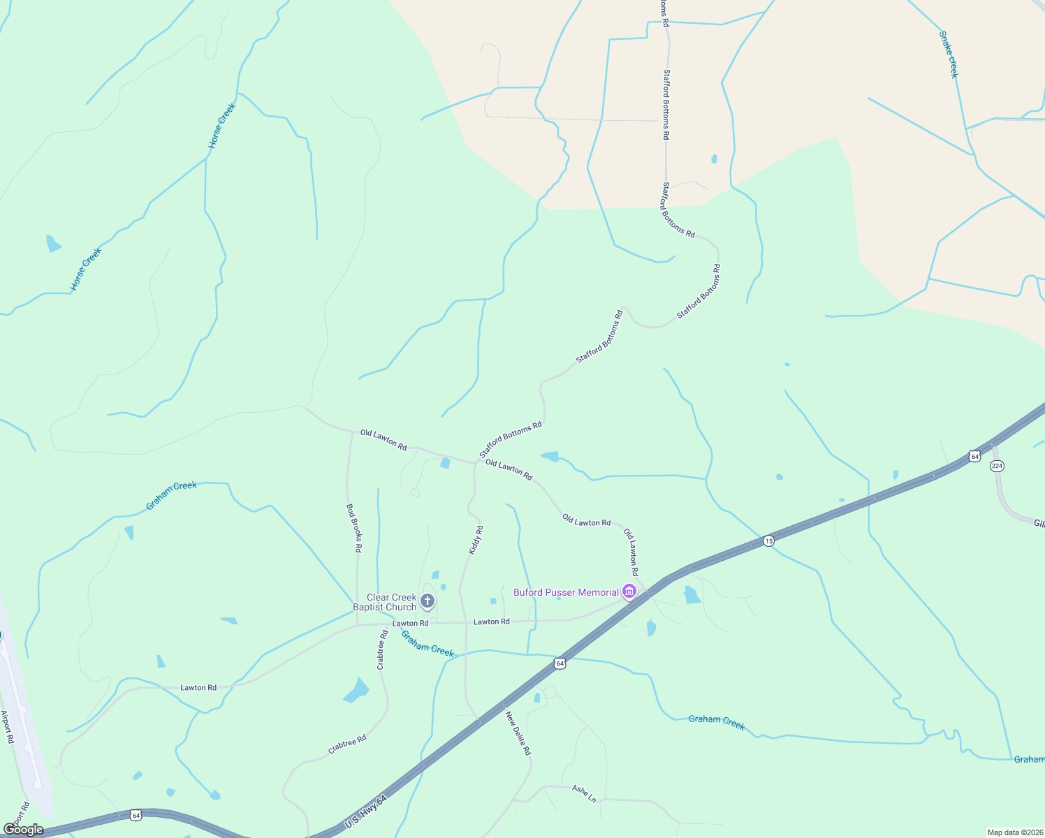 map of restaurants, bars, coffee shops, grocery stores, and more near 150 Stafford Bottoms Rd in Adamsville
