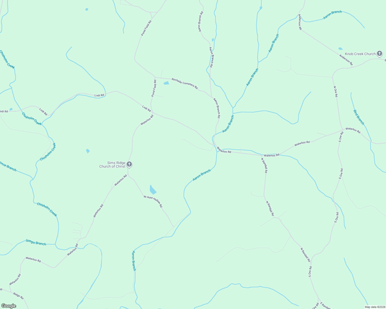 map of restaurants, bars, coffee shops, grocery stores, and more near 875 Waterloo Road in Westpoint