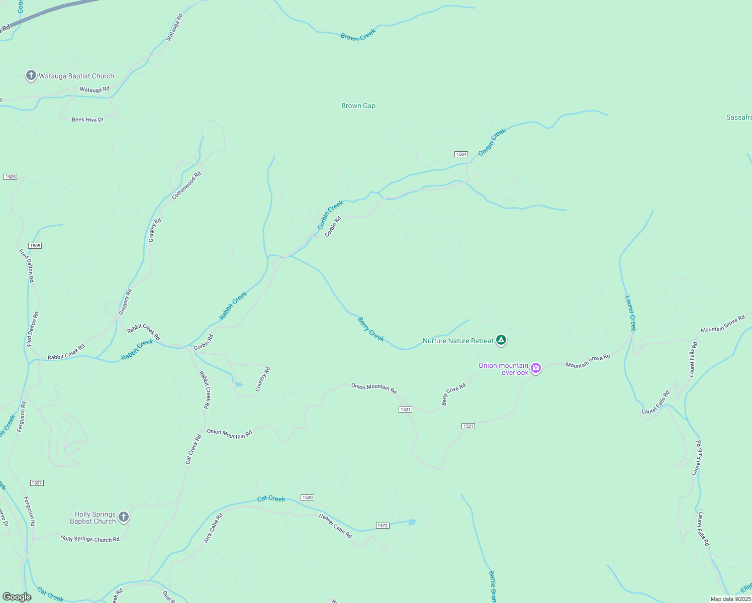map of restaurants, bars, coffee shops, grocery stores, and more near 721 Corbin Road in Franklin