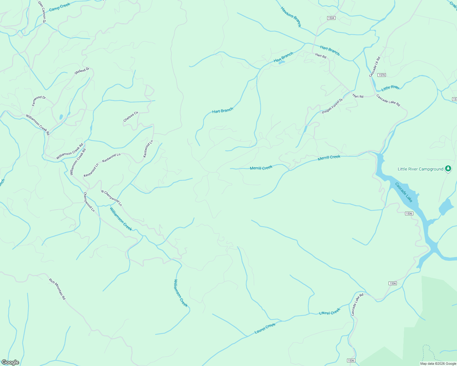 map of restaurants, bars, coffee shops, grocery stores, and more near 175 McDonald Ct in Pisgah Forest